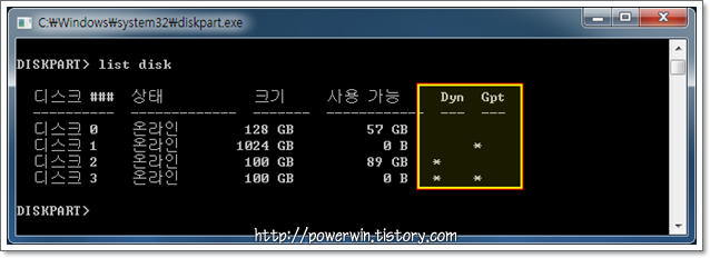 dyn gpt mbr 기본 디스크 형식 gpt 기본 디스크 형식 mbr ...