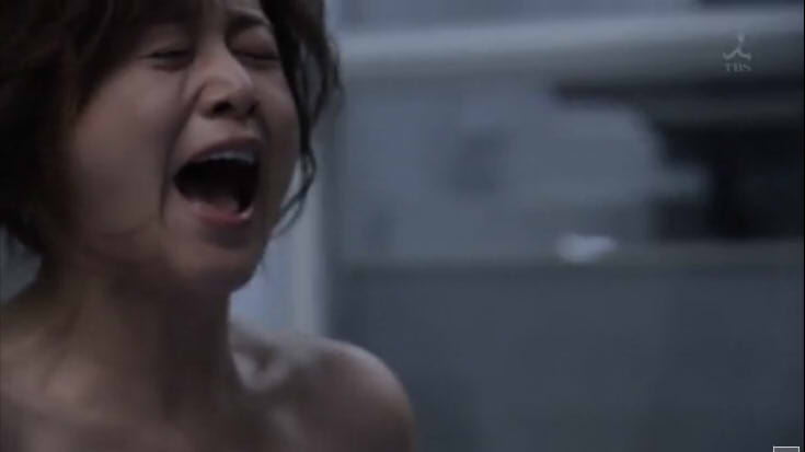 One of Mizuno's victims screaming